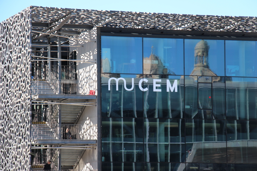 Le Mucem à l'honneur sur France 3 lors de l'émission de 10h55 (Photo Philippe Maillé)