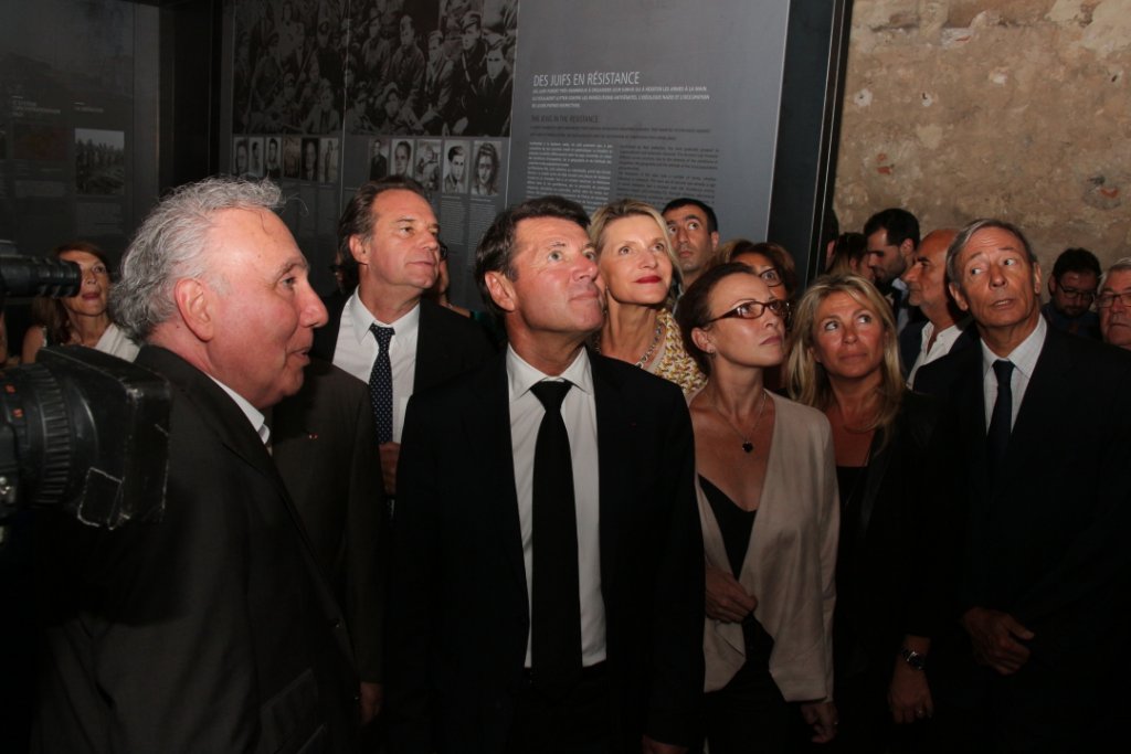 Alain Chouraqui guidera au sein du Camp des Milles les invités de Caroline pozmentier, présidente de la CCFI, au rang desquels Christian Estrosi, Renaud Muselier, Sophie Joissains, Bernard Deflesselles (Photo Philippe Maillé)