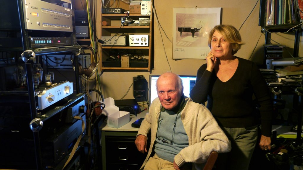 Suzanne et René Gambini ; Lyrinx, l’un des labels classiques les plus réputés au monde, c’est eux. Et c’est à Marseille (Photo Michel Egéa)