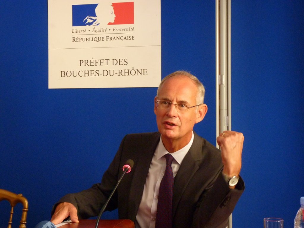 Le nouveau préfet de Région, Stéphane Bouillon (Photo P.M.-C.)