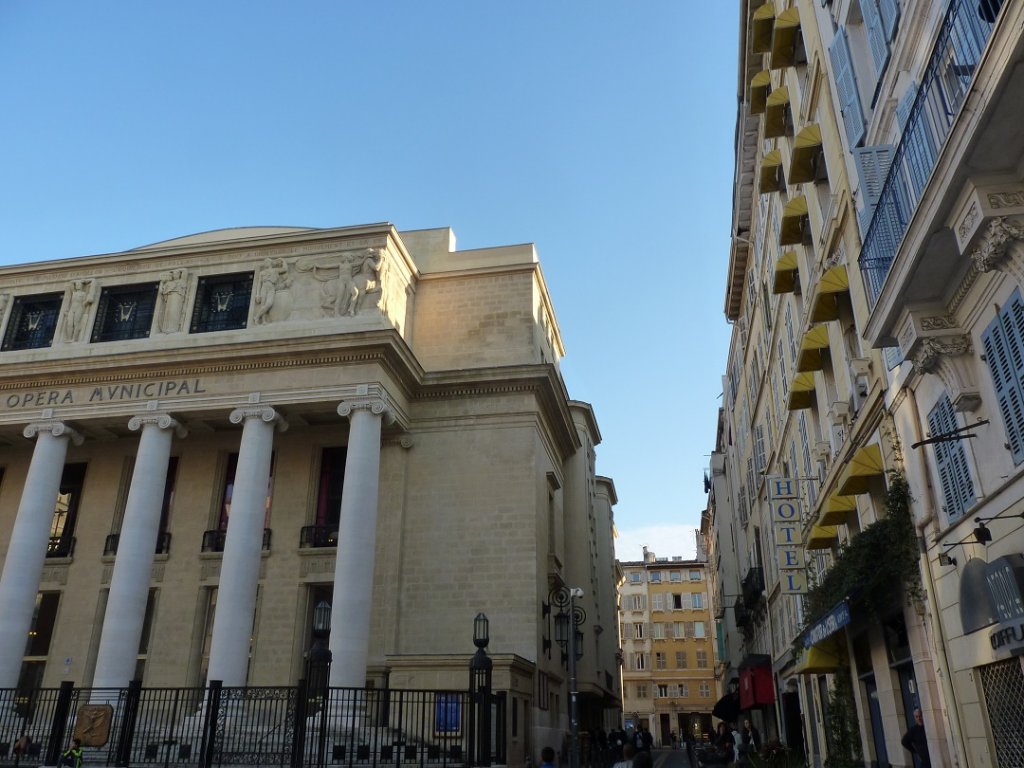 Quartier de l'Opéra à Marseille (Photo P.M.-C.)