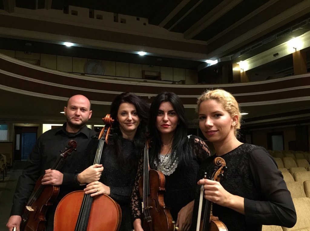 Le Quatuor Kammerstyl reçu à la Fondation du Camp des Milles dans le cadre de son partenariat avec le Festival des Voix Étouffées; musiques dégénérées, musiques régénérées (Photo D.R.)