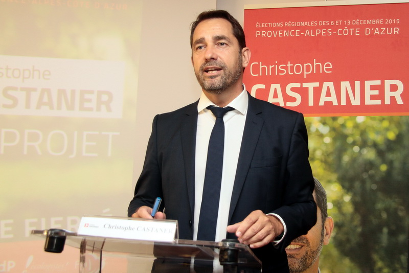 Christophe Castaner (PS) a présenté à Marseille les grandes ligne de son programme (Photo Robert Poulain)