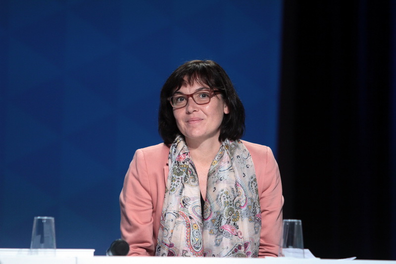 Annick Girardin, Secrétaire d’État au Développement et à la Francophonie (Photo Robert Poulain)