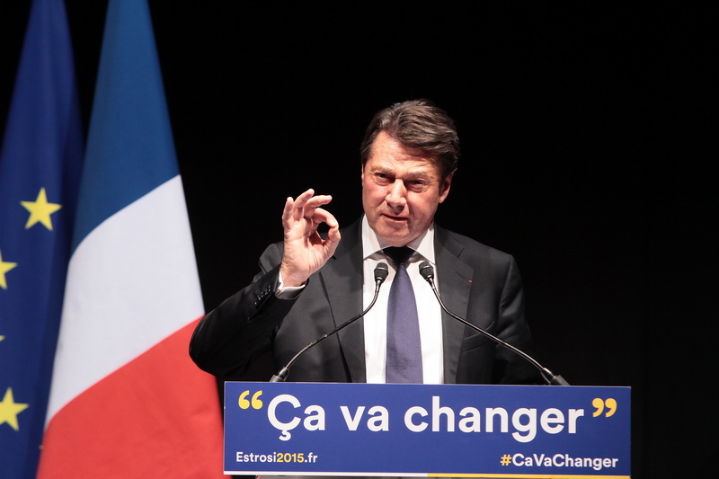 Christian Estrosi tête de liste LR aux régionales en Paca (Robert Poulain)