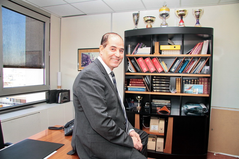 Mohamed Laqhila, Président du Conseil Régional de l'Ordre des Experts-Comptables de Marseille Paca (Photo Robert Poulain))