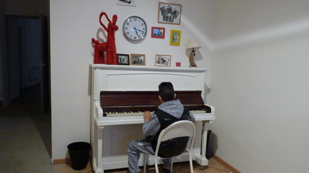 On y joue aussi du piano.... (Photo P.M.-C.)