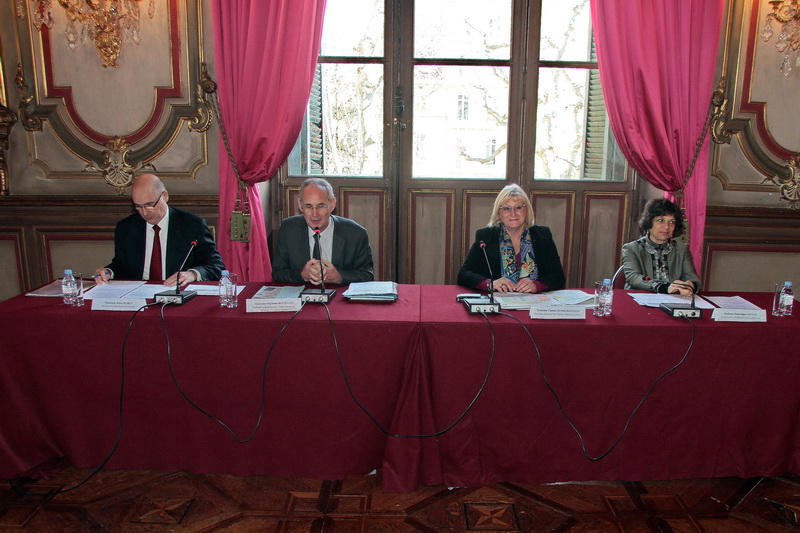 Les membres du Comité départemental anti-fraude (Codaf) des Bouches-du-Rhône se sont réunis ce 1er mars en Préfecture (Photo Robert Poulain)