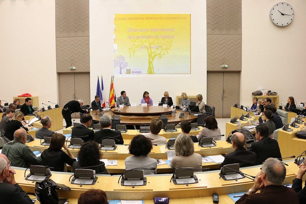 Présidée par Martine Vassal la Plénière de l’Observatoire Départemental de la Protection de l’Enfance s'est tenue ce jeudi 3 mars au sein de l'Hôtel du département (photo D.R.) (Photo D.R.)