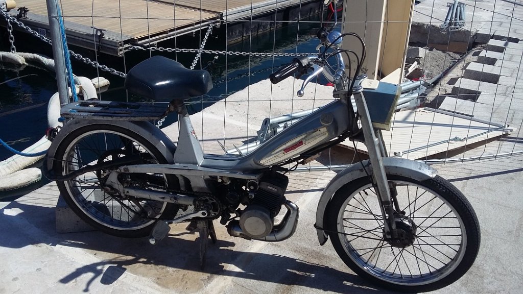 A Saint-Tropez, ils ont la Harley, à Marseille... on a la Mob' (Photo Patricia Maillé-Caire)