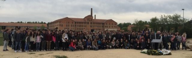 500 lycéens italiens ont visité le Site-Mémorial du Camp des Milles (Photo CdM)