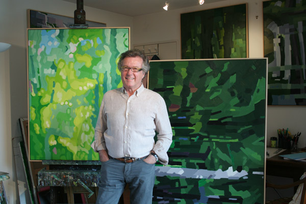 ’architecte François Guy réaffirme sa passion de la peinture avec une série d'expositions (Photo D.R.)