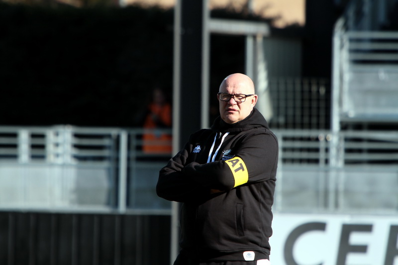 L'entraîneur de Provence Rugby Marc Delpoux (Photo Robert Poulain)