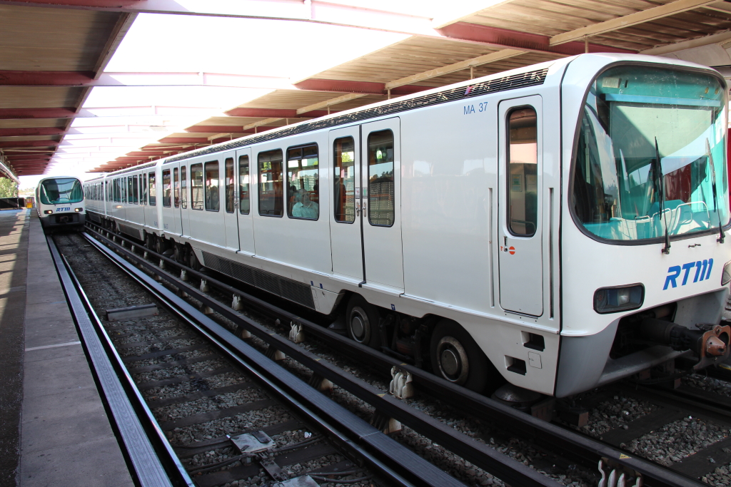 Travaux sur la ligne 2 du métro du 4 au 8 avril (Photo Philippe Maillé)