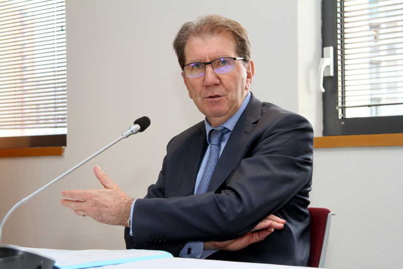 Guy Teissier, président du Conseil de territoire Marseille-Provence (Photo Robert Poulain)