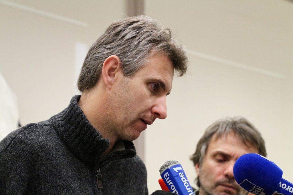 Frédéric Alpozzo, secrétaire général de la CGT des marins (Photo Robert Poulain)