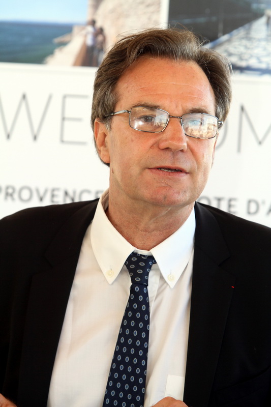 Renaud Muselier, Député européen et Président délégué de la Région Provence-Alpes-Côte d’Azur (Photo Robert Poulain)