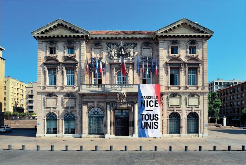 La mairie de Marseille déploie à partir de ce mercredi 20 juillet "Marseille-Nice, tous unis" (Photo VdM)