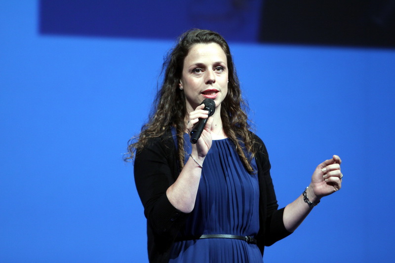 Heïdi Salazar, candidate UPE 13 à la présidence de la CCI du Pays d'Arles : "Nous devrons décloisonner, nous appuyer sur notre positionnement géographique pour développer notre économie" (Photo Robert Poulain)