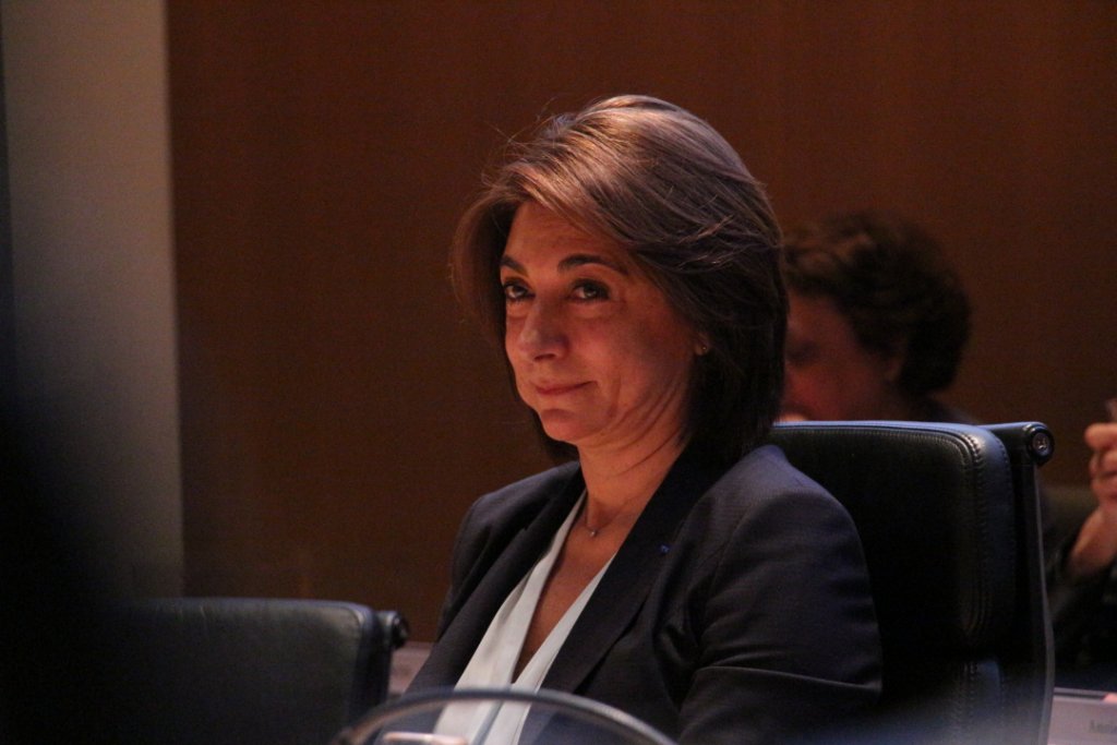 Martine Vassal, présidente du conseil départemental 13 (Photo Philippe Maillé)