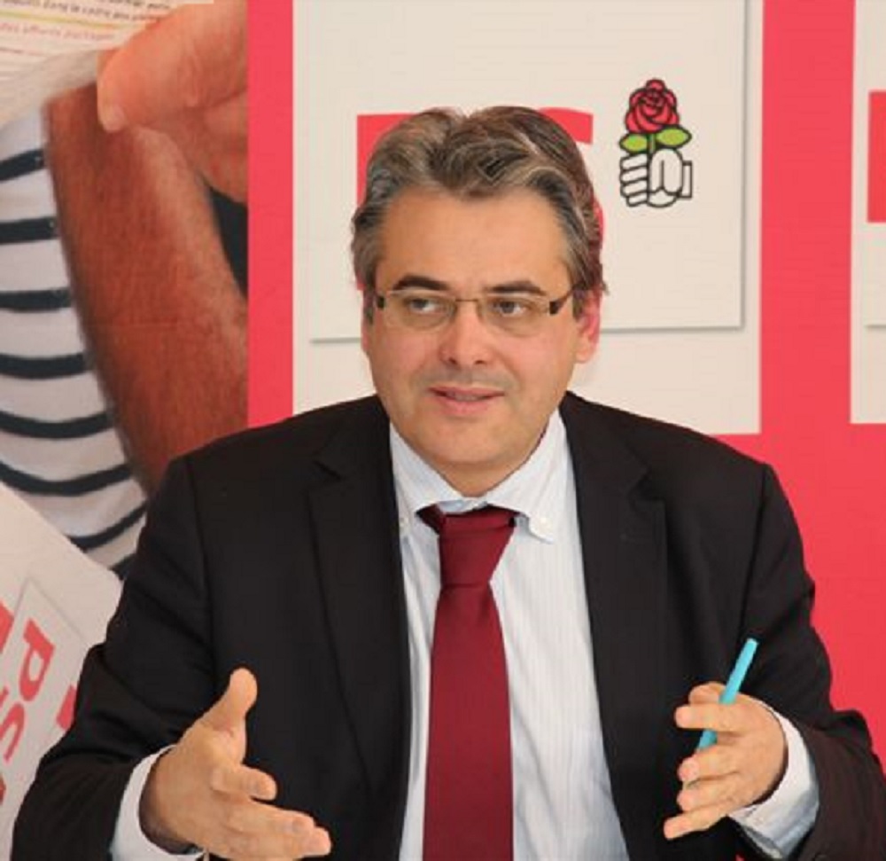 Jean-David Ciot, le secrétaire de la fédération du PS 13, député de la XIVe circonscription des Bouches-du-Rhône (Photo Robert Poulain)