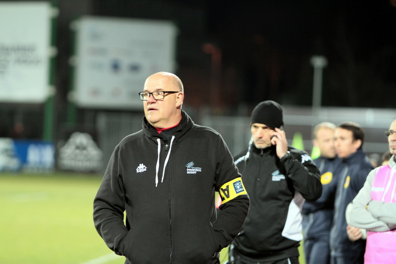 Encore du pain sur la planche pour le coach Marc Delpoux à la tête de l’équipe de Provence Rugby. (Photo Robert Poulain)