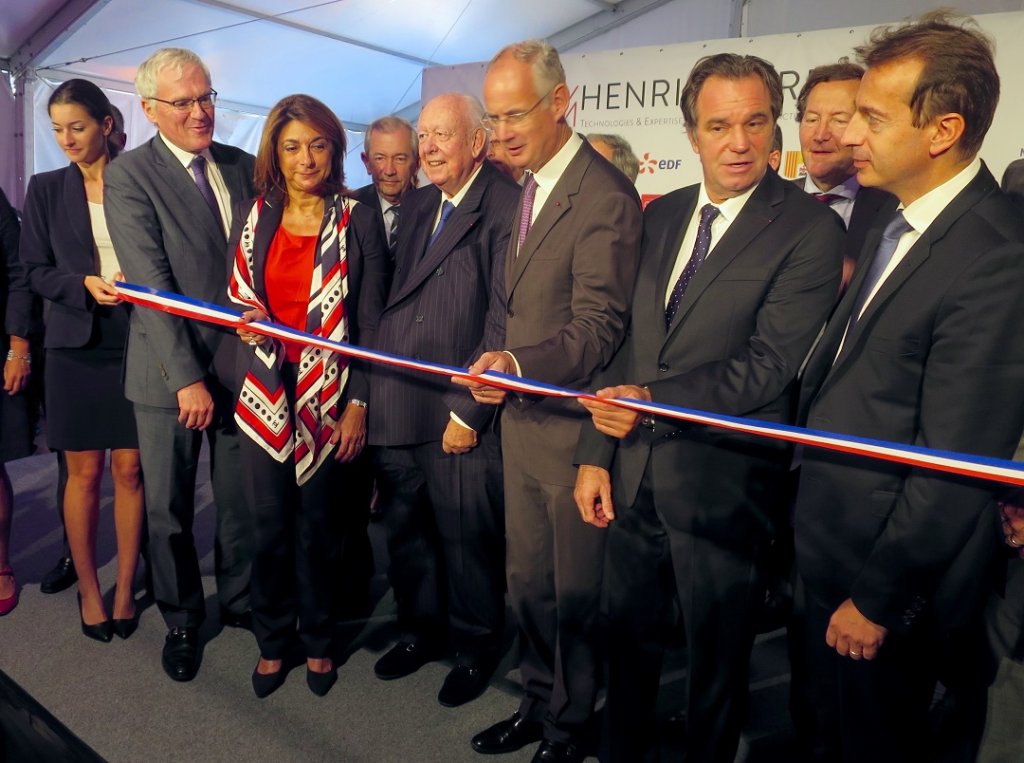 un aréopage de personnalités des mondes politique et économique ont participé à l'inauguration du Technocentre Henri Fabre (Photo D.D.)