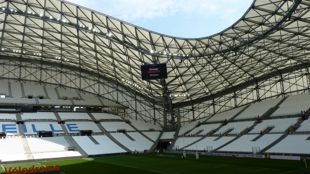 Stade vélodrome de Marseille (Photo Michel Caire)