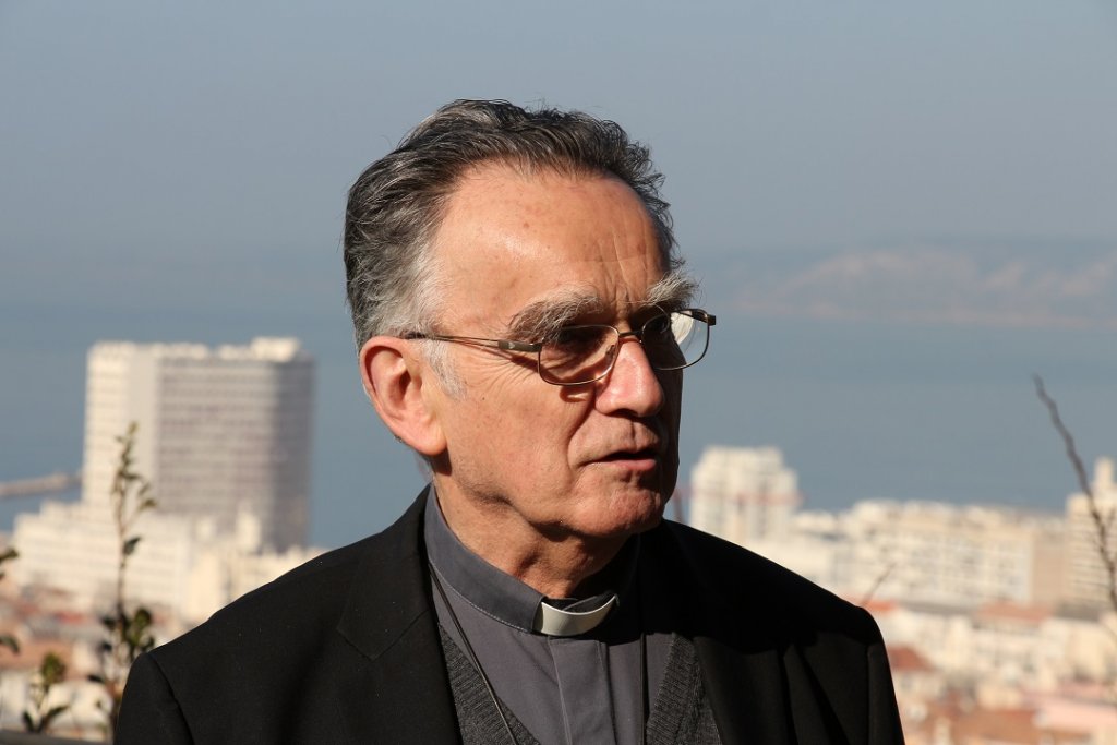 Monseigneur Georges Pontier, Archevêque de Marseille, Président de la Conférence des évêques de France (Photo Philippe Maillé)