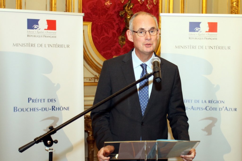 Le préfet Stéphane Bouillon a présenté ses vœux à la presse (Photo Robert Poulain)