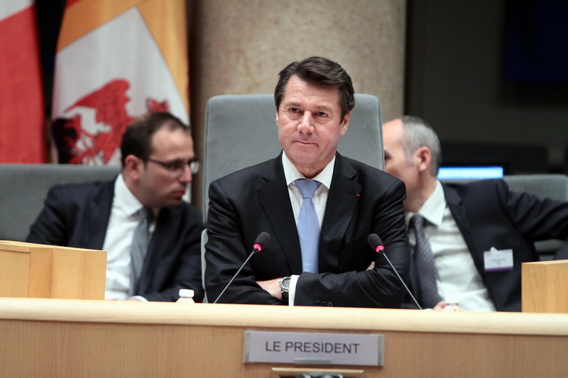 Christian Estrosi, président de la Région Paca (Photo Robert Poulain)