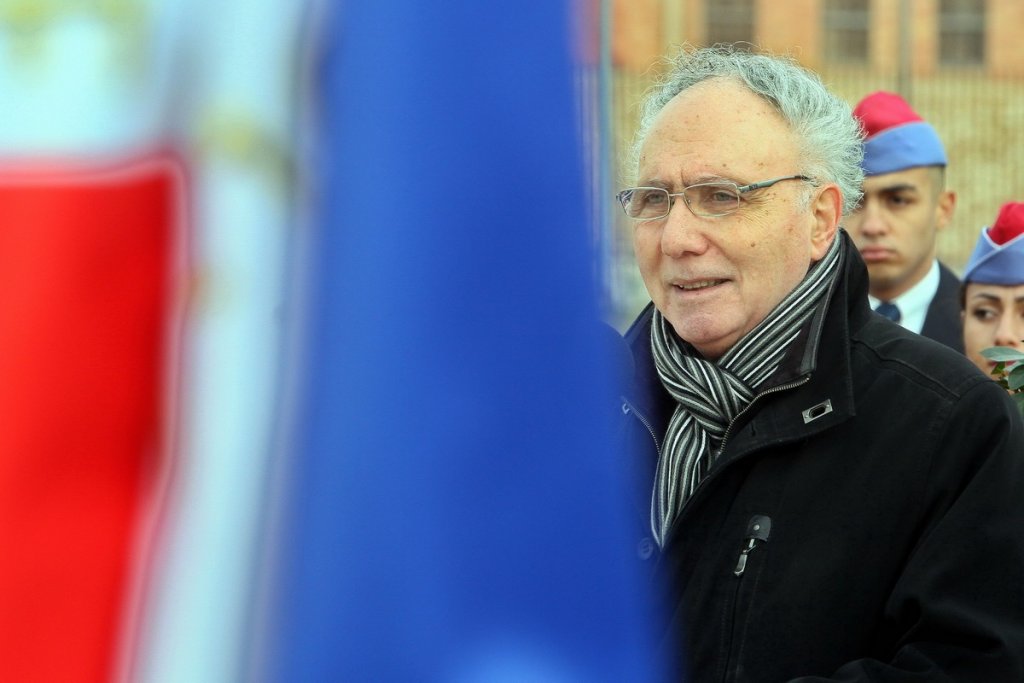 Alain Chouraqui Président de la Fondation du Camp des Milles-Mémoire et Éducation (Photo Robert Poulain)