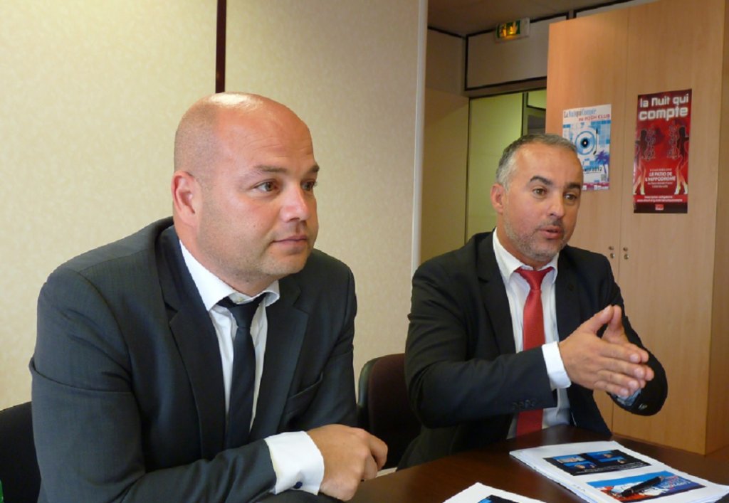 Lionel Canesi et Farouk Boulbahri ont présenté le baromètre économique de la profession comptable (Photo P.M.-C.)