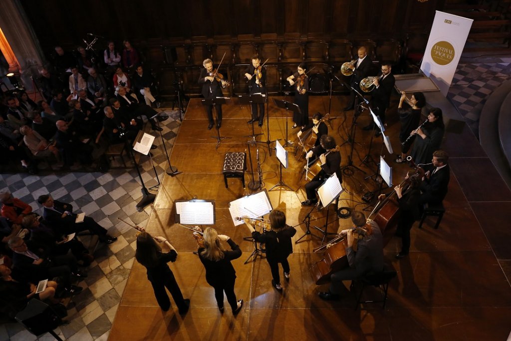 The Knights dans la Cathédrale ont fait chanter la musique de Bach (Photo Caroline Doutre)