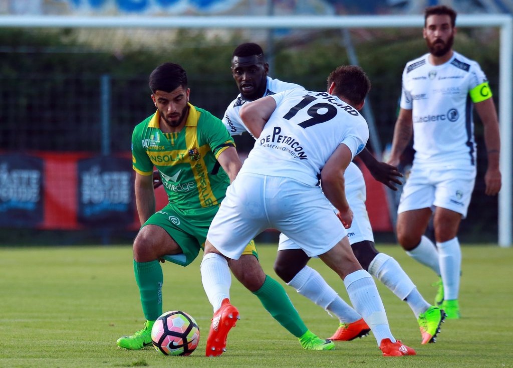 Umut Bozok est le meilleur buteur du Championnat National (Photo Laurent Saccomano)