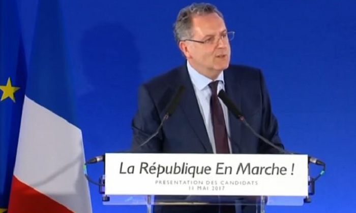 Richard Ferrand, le secrétaire général de la République En Marche (Capture d'écran)