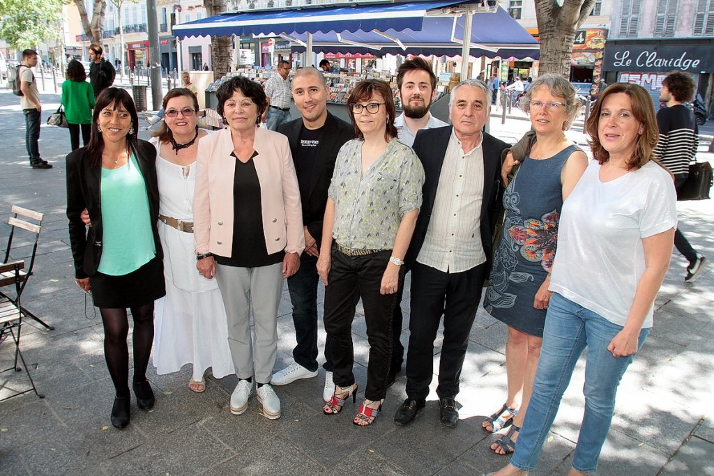 EELV vient de présenter ses candidats dans les Bouches-du-Rhône soutenus par la députée européenne, Michèle Rivasi (Photo Robert Poulain)