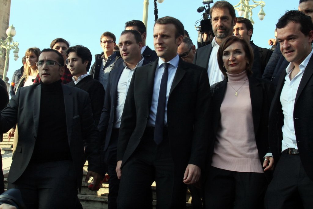 Les premiers pas d'En Marche à Marseille en novembre 2016 (Photo archive Robert Poulain)