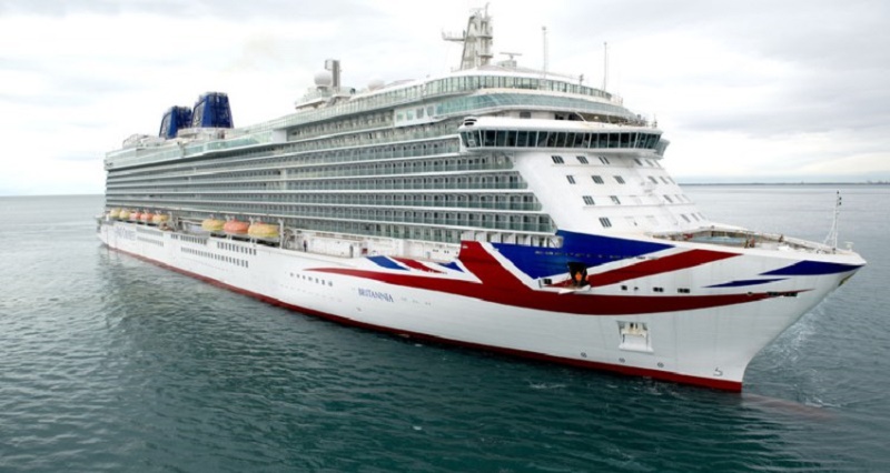 Le Britannia fera escale ce vendredi 28 juillet à Marseille (Photo P&0 Cruises)