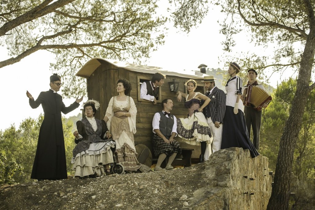 Jean-Philippe Daguerre signe une mise en scène de "Clérambard" aussi réjouissante que le féroce point de vue de son auteur (Photo Geoffroy Callenes)