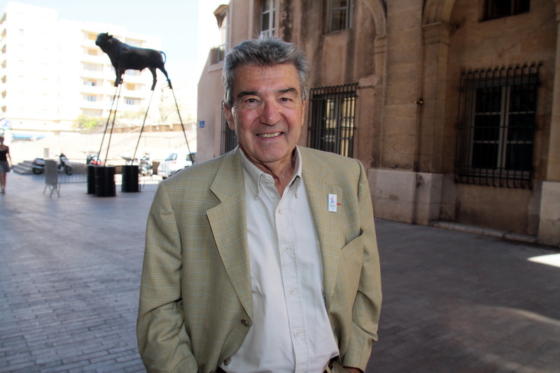 André Giraud, le Président de la Fédération française d’athlétisme (FFA) (Photo Robert Poulain)