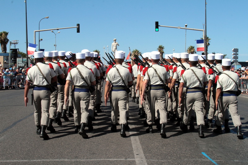 Défilé du 14 juillet à Marseille © archives Destimed/RP