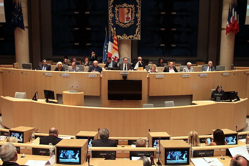 Lancement du Cret Région - Métropole Aix-Marseille Provence au sein de l'Hôtel de Région à Marseille (Photo Robert Poulain)