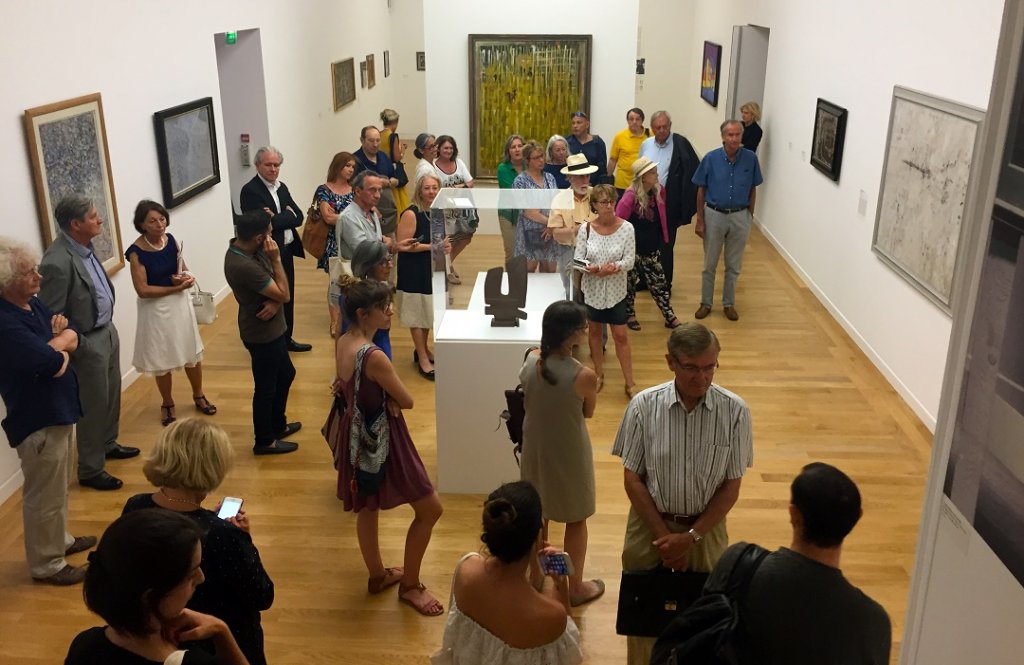 L’exposition a été présentée à la presse par Bruno Ely et Véronique Jaeger il y a quelques jours au Musée Granet. (Photo M.E.)