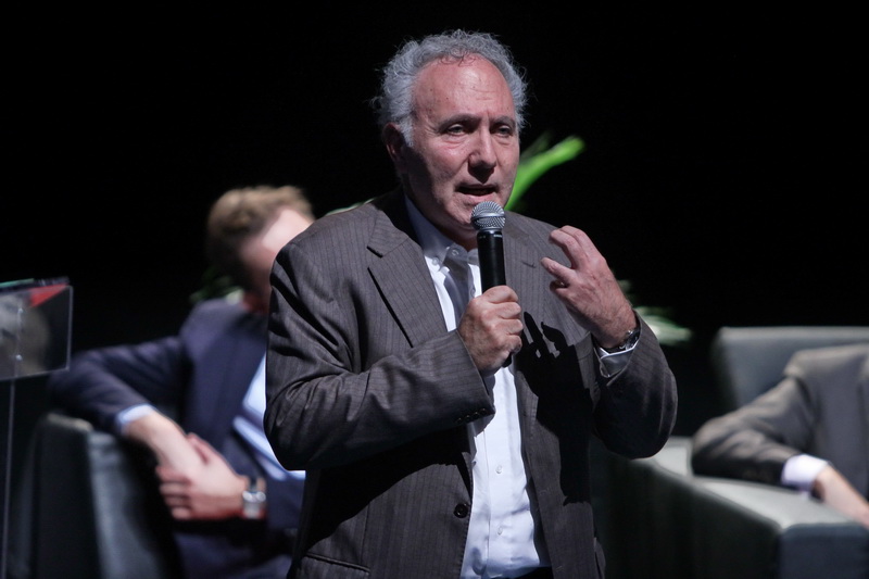 Alain Chouraqui Président de la Fondation du Camp des Milles-Mémoire et Éducation (Photo Robert Poulain)