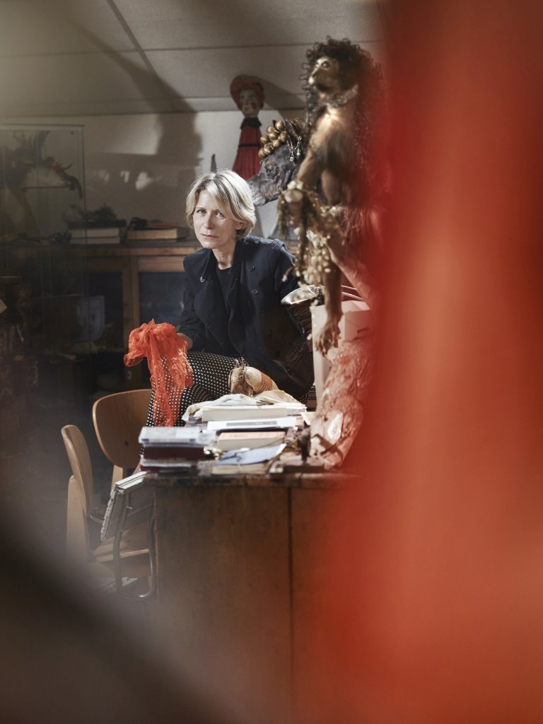 Macha Makeïeff dans son bureau-atelier de La Criée (Photo D.R.)