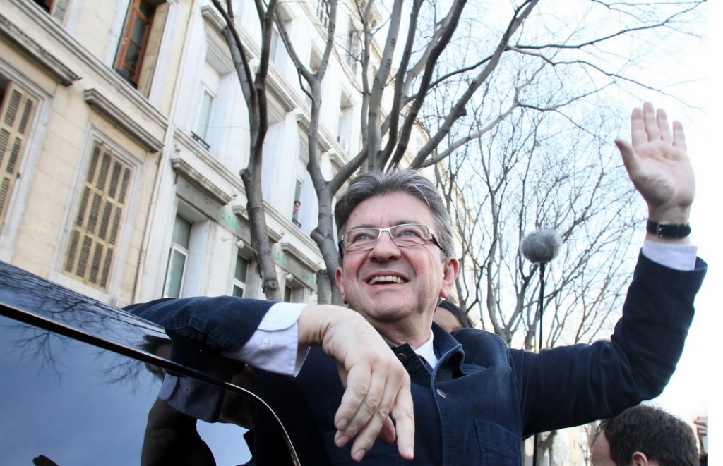 Jean-Luc Mélenchon (Photo Robert Poulain)