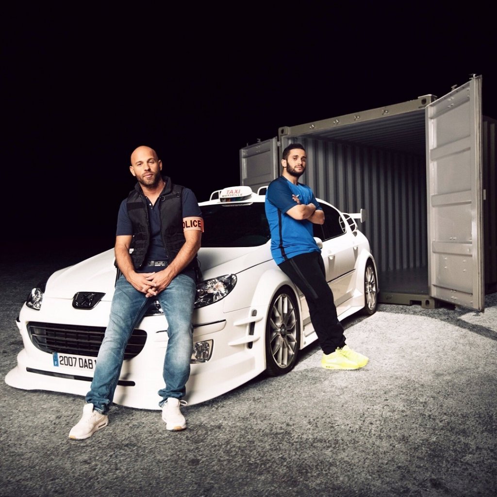 Franck Gastambide et Malik Bentalha (Photo Taxi 5)