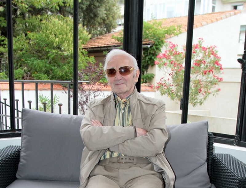 Charles Aznavour sera présent pour la Jounée de l'Arménie à la Foire de Marseille (Photo Robert Poulain)