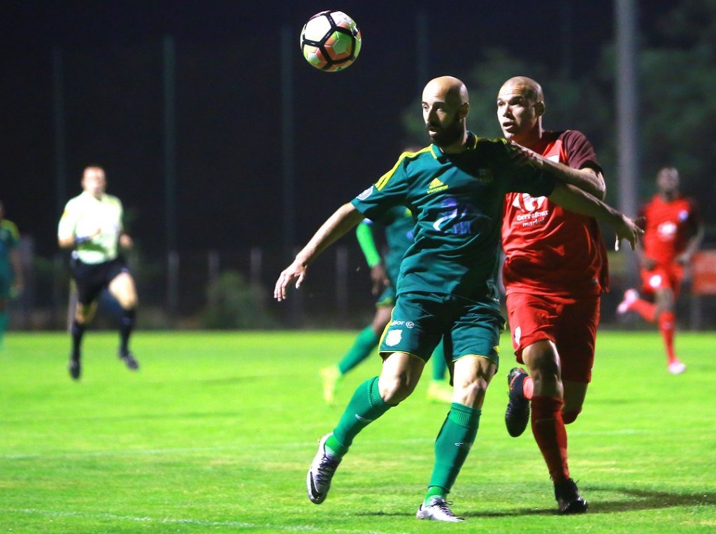 Un pénalty réussi par David Gigliotti à la trente-huitième minute concrétisait la maîtrise de Consolat sur le match (Photo Laurent Saccomano)